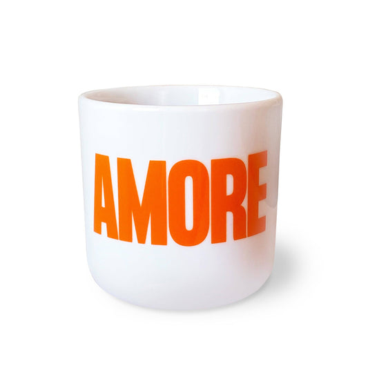 NAVUCKO Porzellanbecher AMORE Aufgeweckt