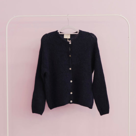 Bazaar Noir Strickjacke Candy | Schwarz Aufgeweckt