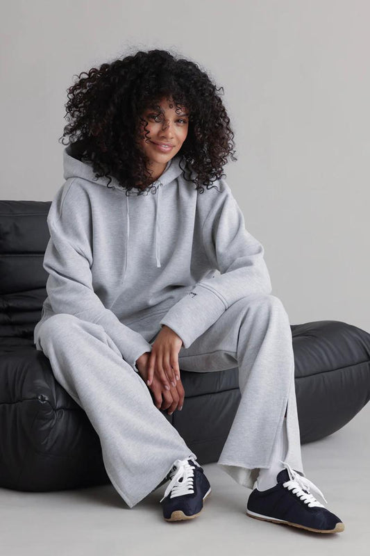 Hey Honey Cosy Sweat Pant Grey Aufgeweckt