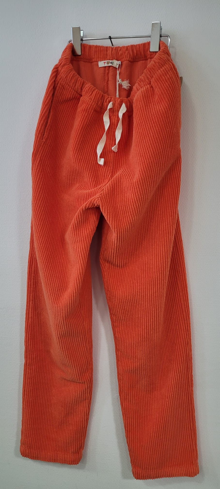 Yuki Kinder Cordhose Orange Aufgeweckt