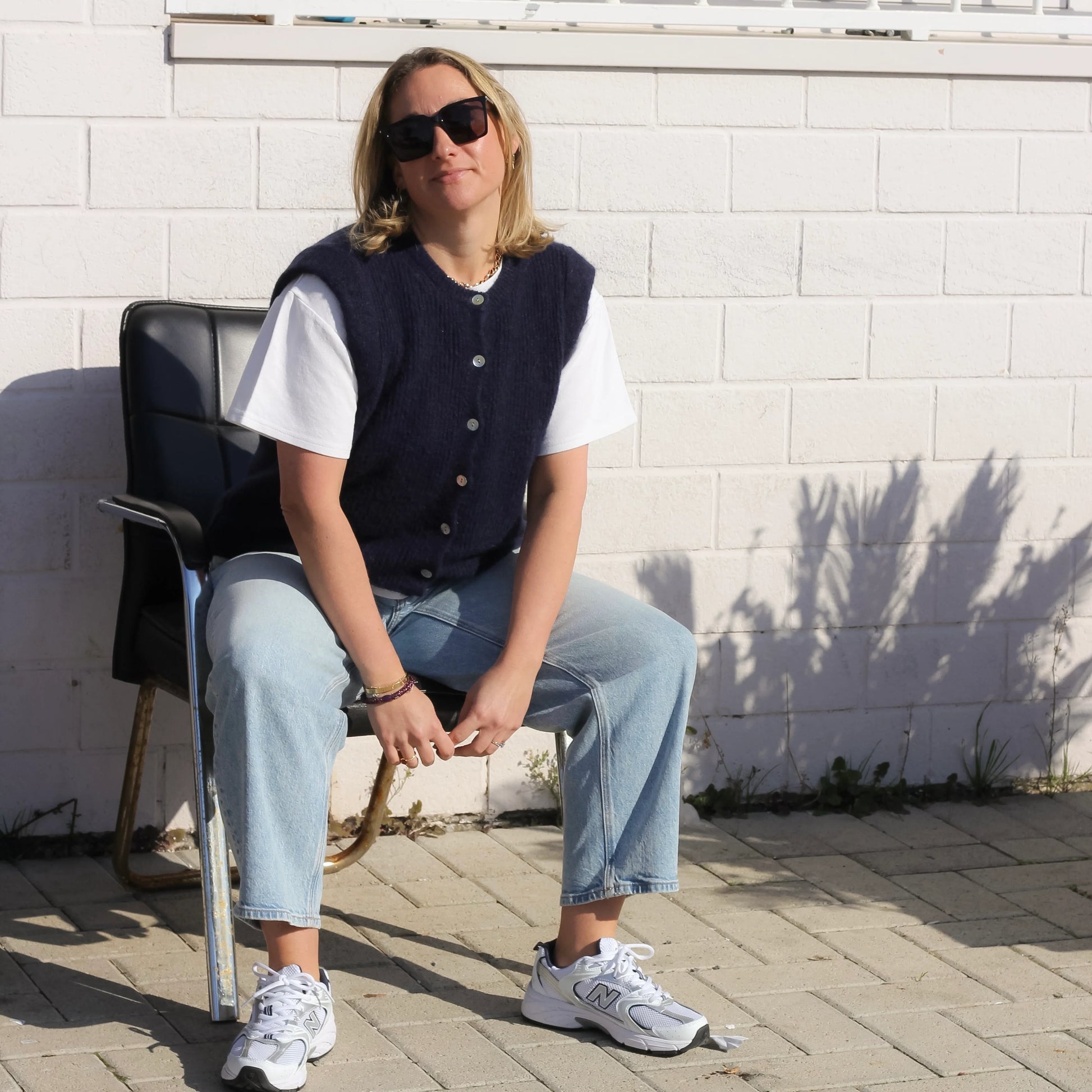 Bazaar Noir Strickweste Lena | Butter Yellow Aufgeweckt