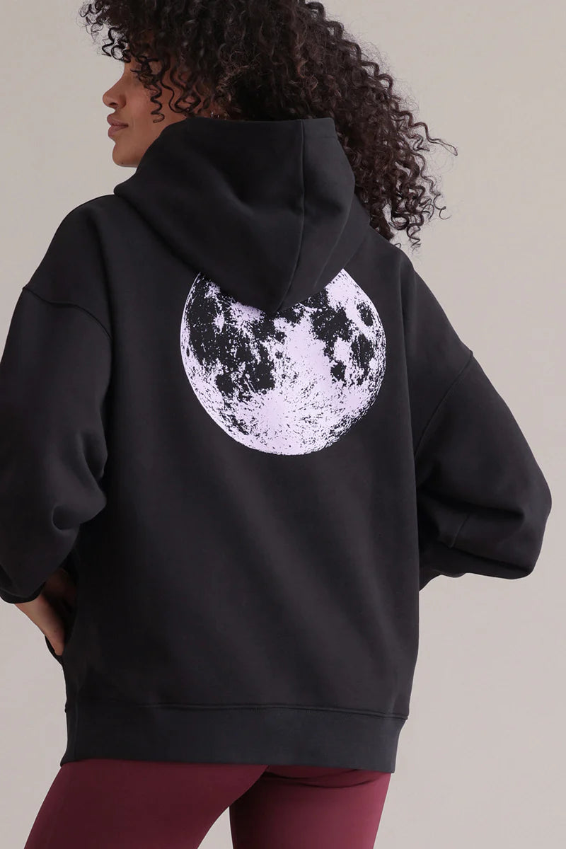Hey Honey Hoodie | Moon Black Aufgeweckt