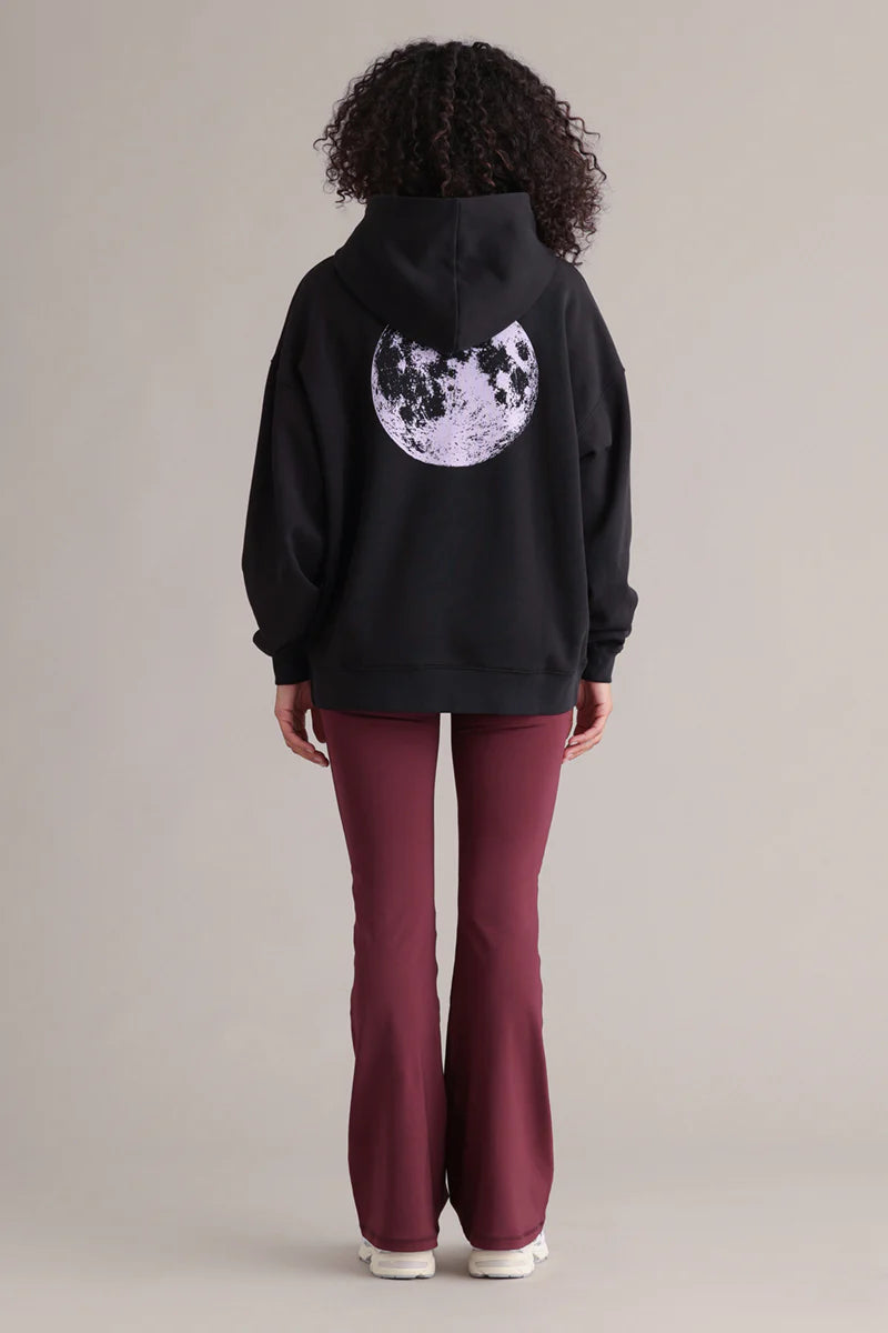 Hey Honey Hoodie | Moon Black Aufgeweckt