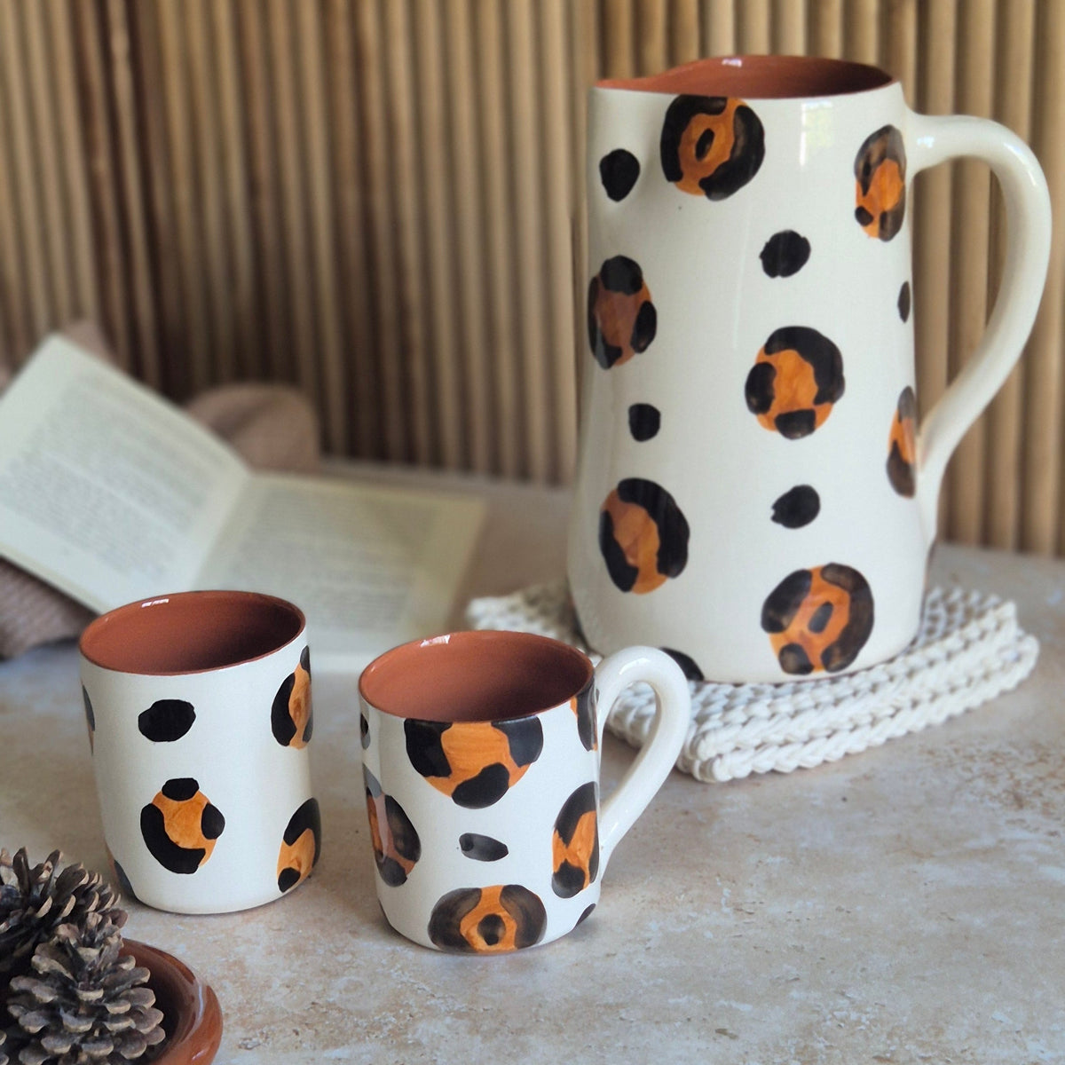 Alma Barru Tasse Leo Muster | Alma Barru Aufgeweckt