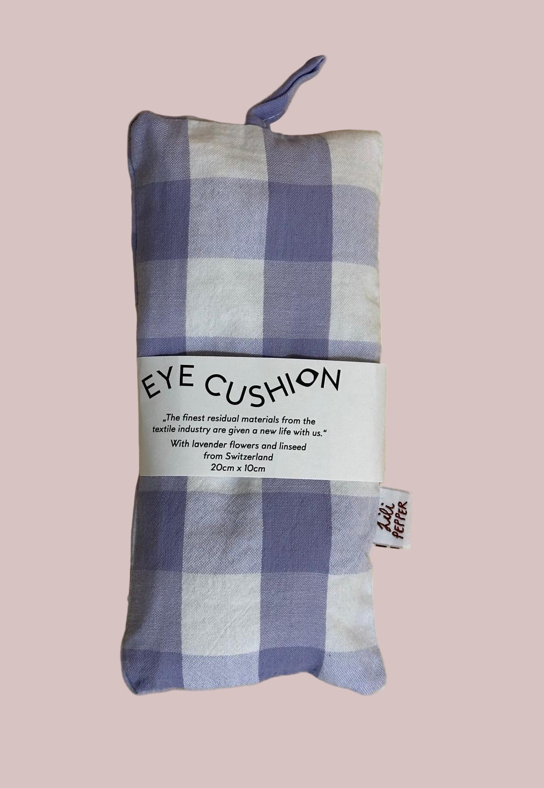 Lili Pepper Eye Cushion Check | Flieder Aufgeweckt
