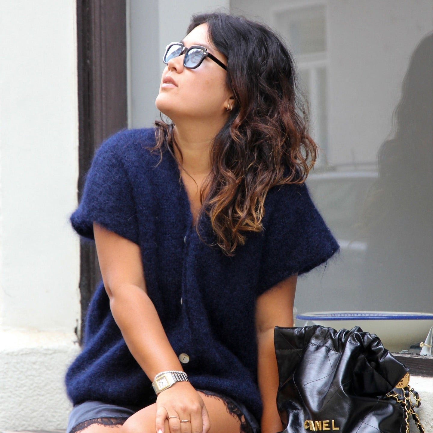 Weste Polly (Oversized) | Bordeaux