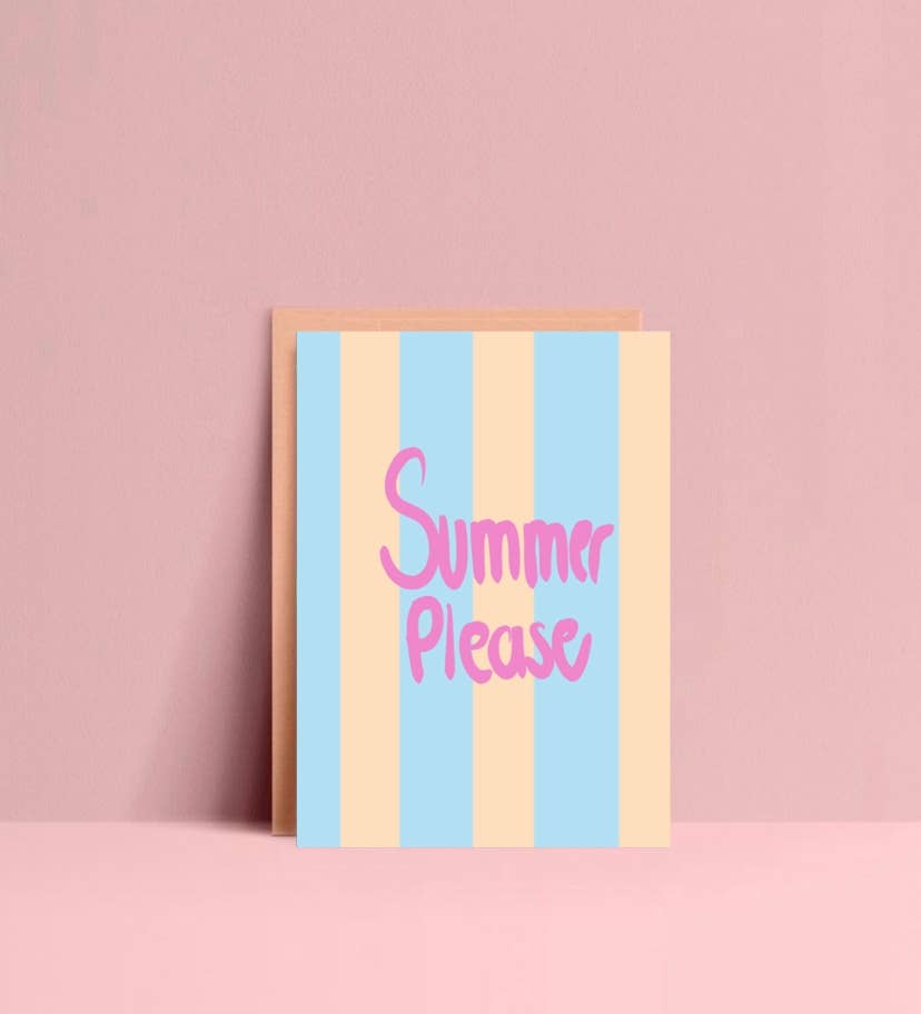 Ute Arnold / Hej.Ibiza Postkarte | Summer Please Aufgeweckt