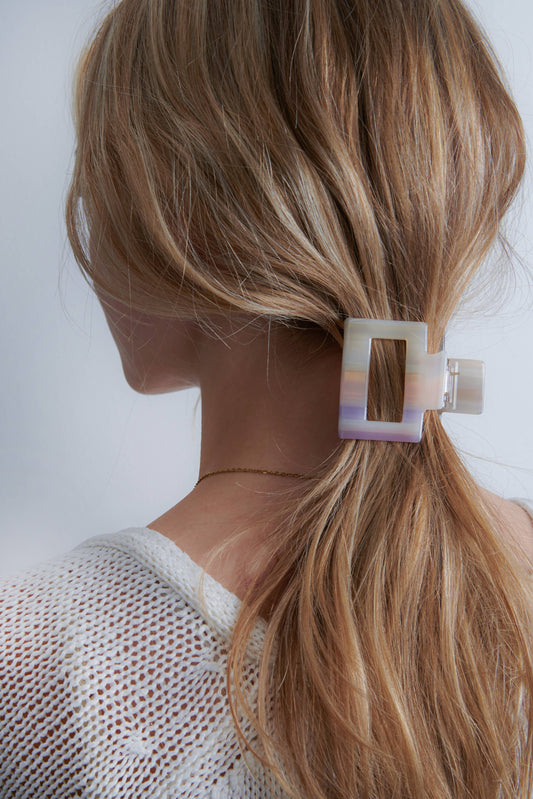 by Vivi. Haarspange Quadrat | Dalmatiner Aufgeweckt