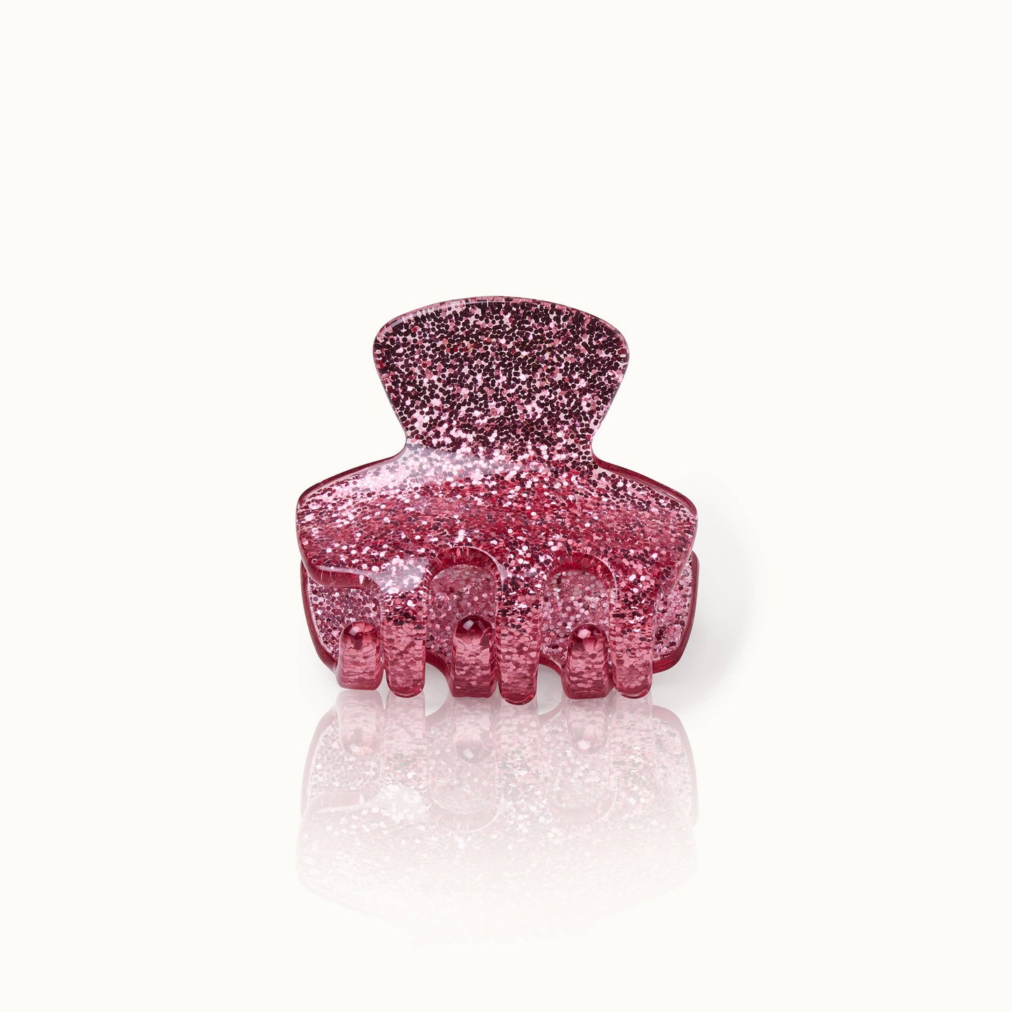 by Vivi. Haarspange Klein | Rose Glitzer Aufgeweckt