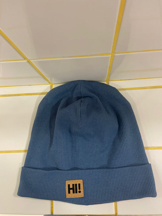 Heldentat Kindermütze | hi blau (Grösse 50–53 cm) Aufgeweckt