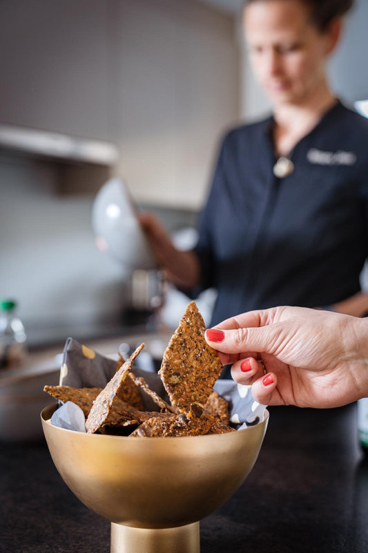 Chabiskopf Kernen Cracker – vegan Aufgeweckt