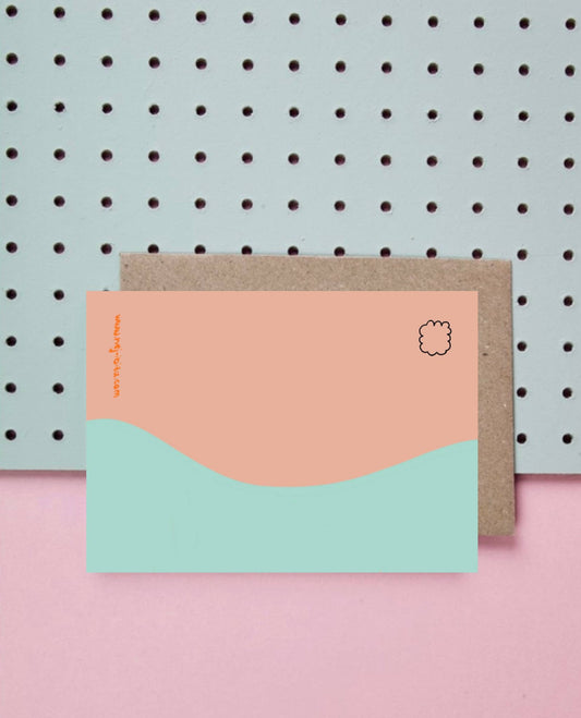 Ute Arnold / Hej.Ibiza Postkarte | Congratulations Aufgeweckt