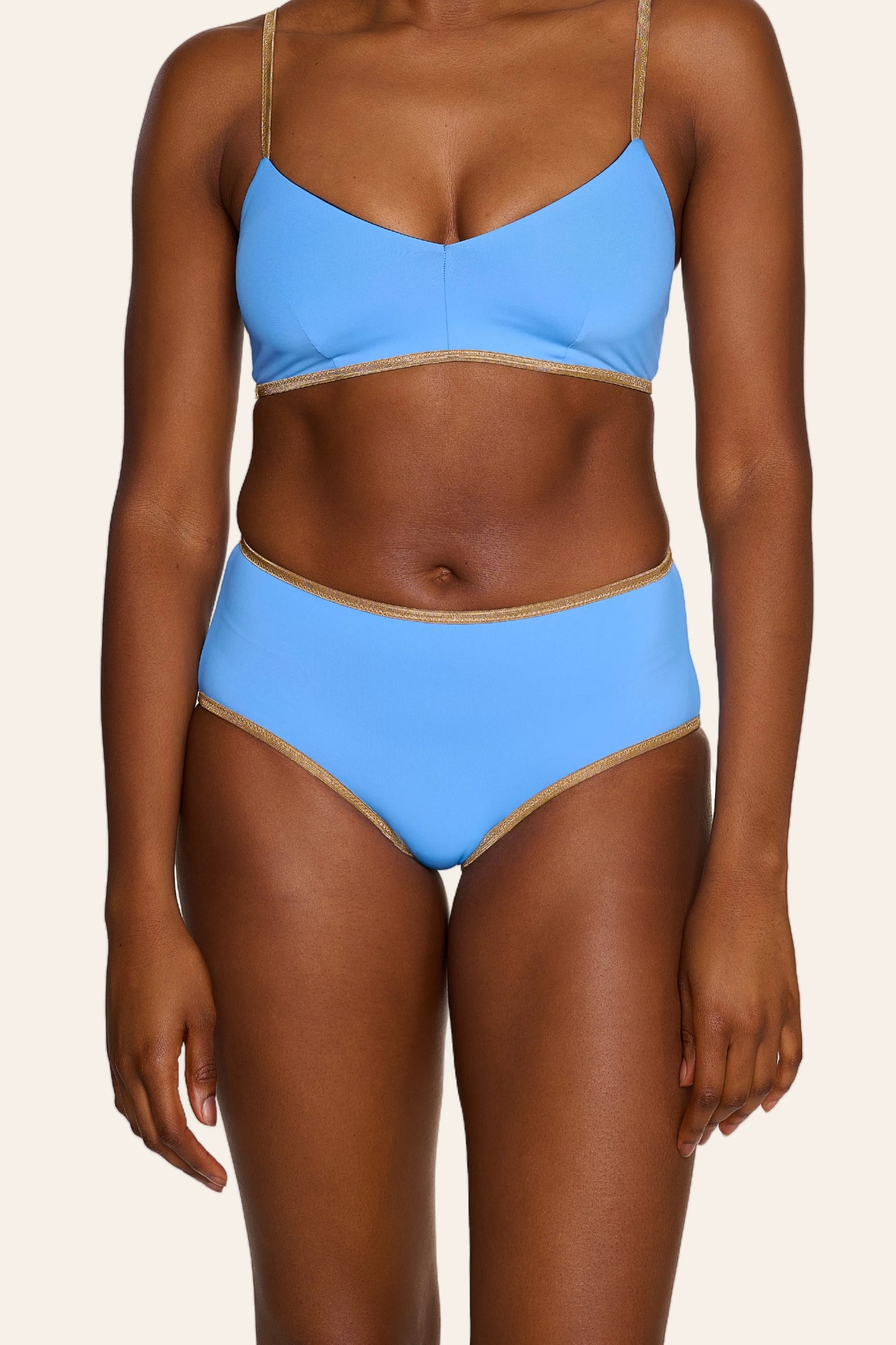 Shorts Shine Azure-Blackberry