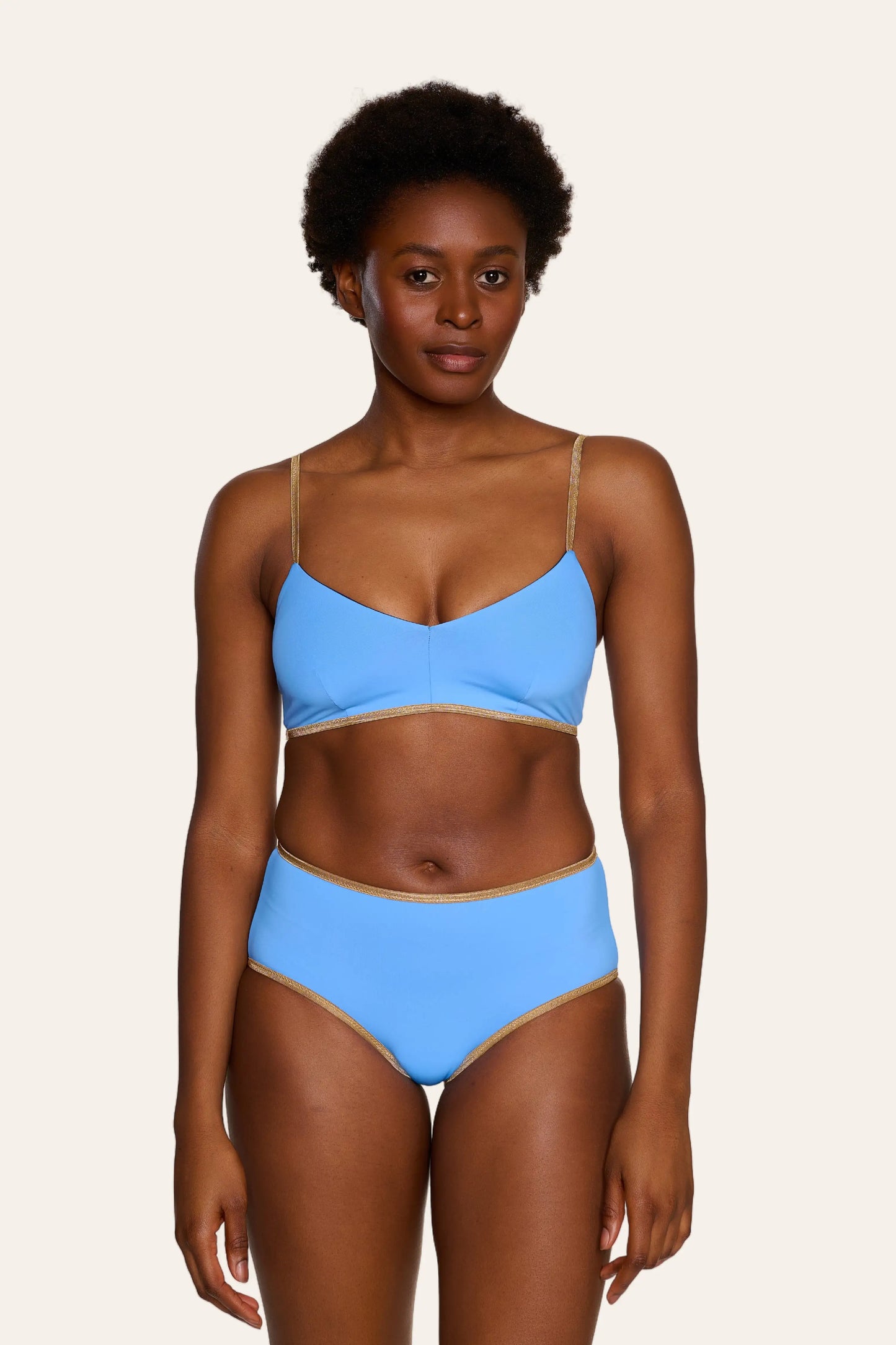 Shorts Shine Azure-Blackberry