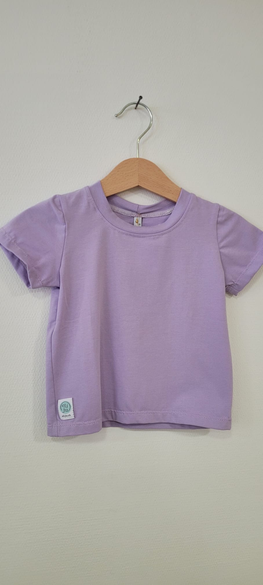 eli ju Kinder T-Shirt Lila Aufgeweckt