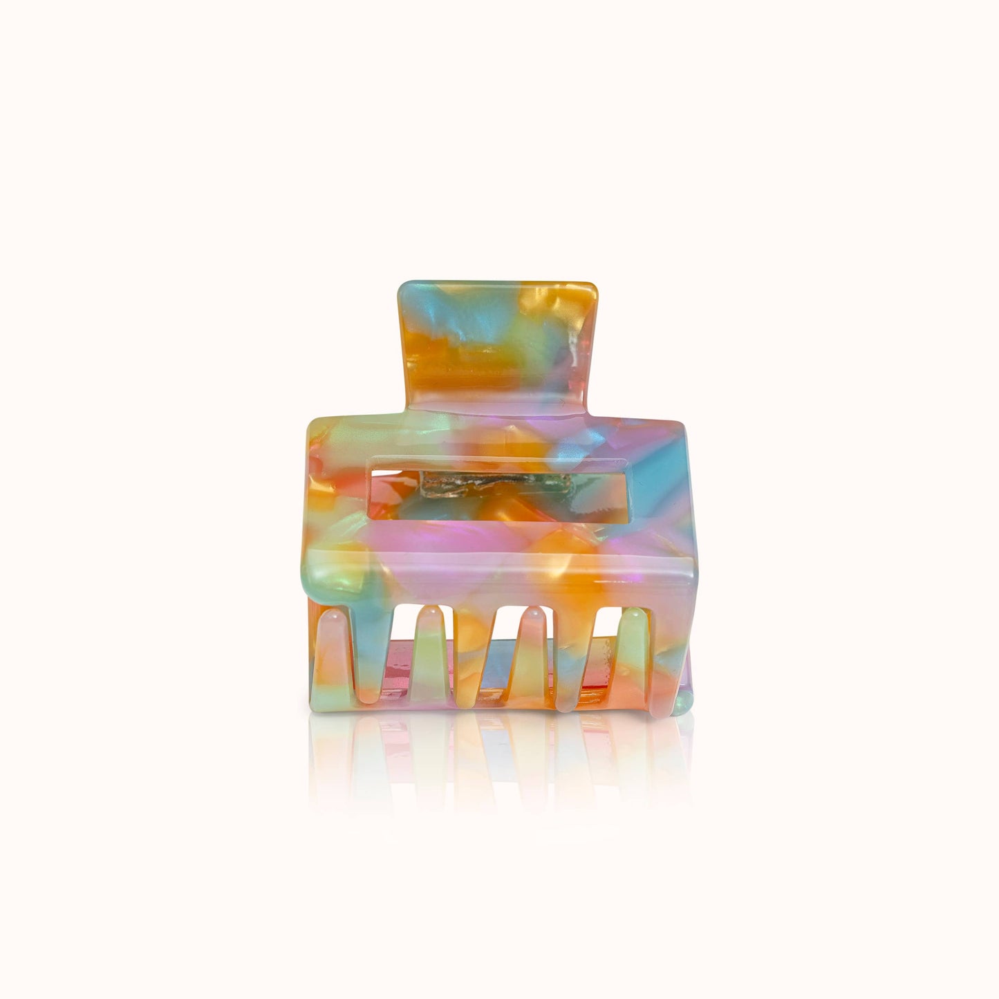 by Vivi. Haarspange Quadrat Regenbogen Aufgeweckt