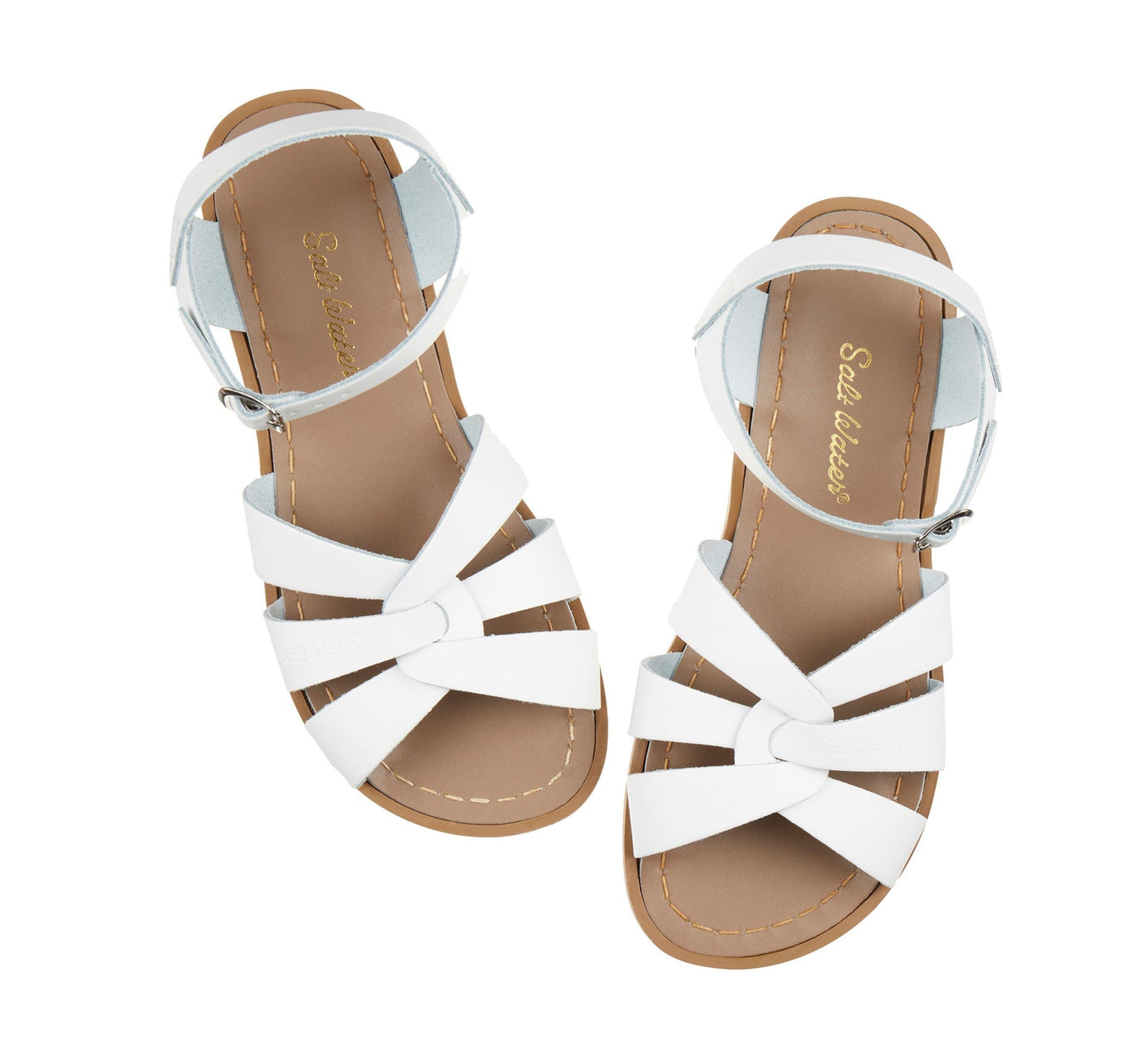 Salt-Water Sandals Sandale Original – Weiss Aufgeweckt