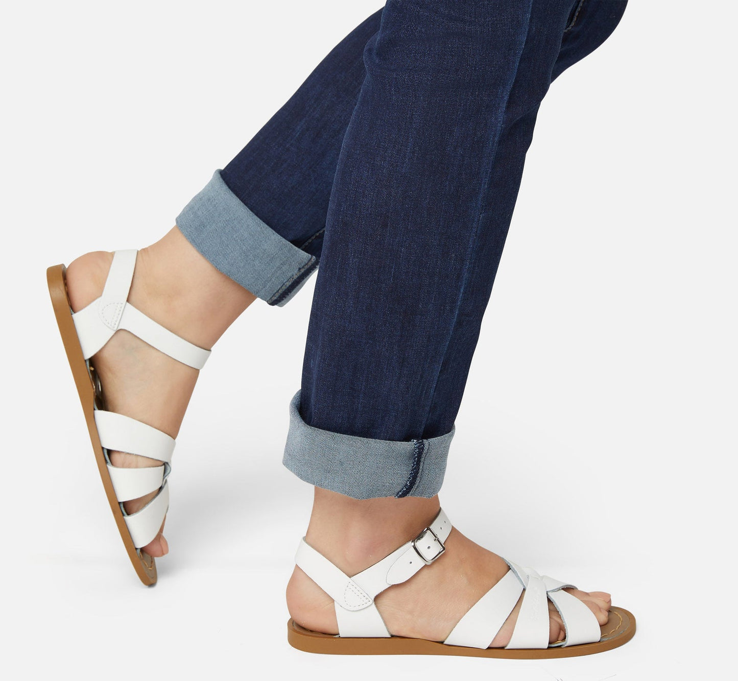 Salt-Water Sandals Sandale Original – Weiss Aufgeweckt