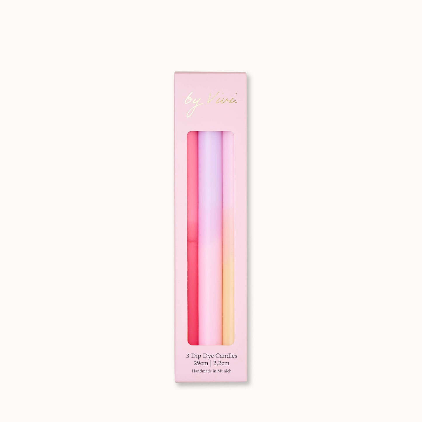 by Vivi. Kerzen-Set Dip-Dye Tall | Love Aufgeweckt