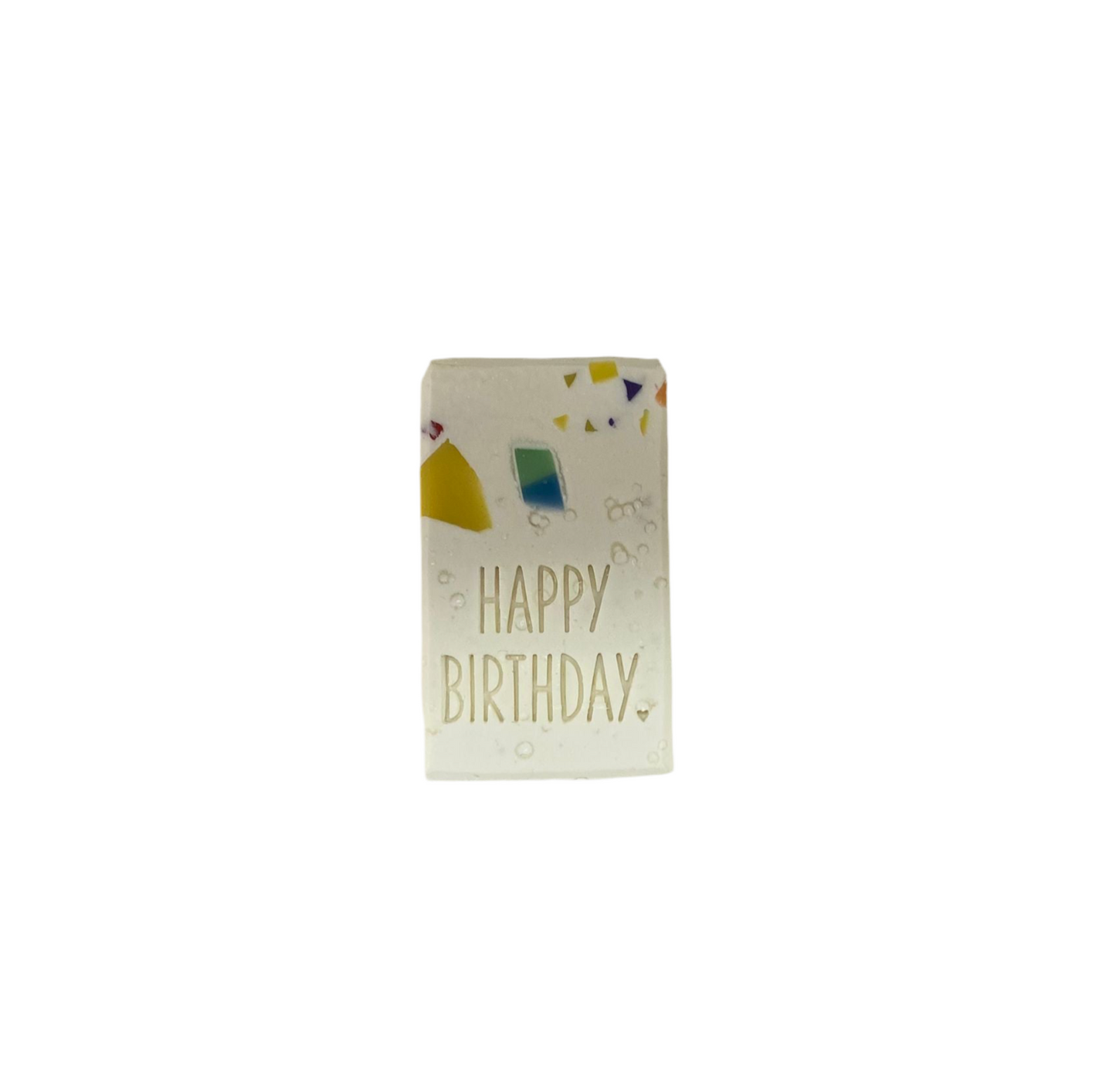 Seifenstück Hand- & Duschseife Happy Birthday Aufgeweckt