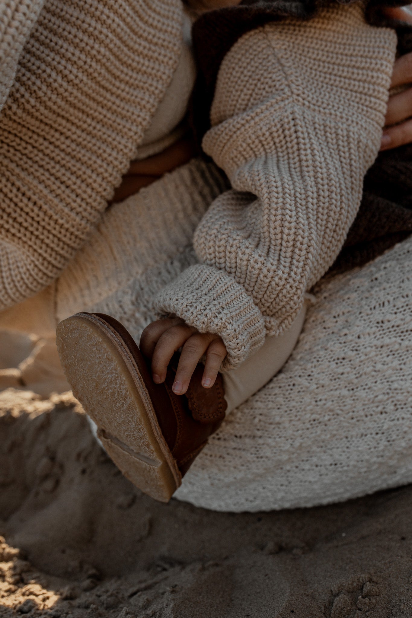 romi. Chunky Knit Sweater | Oat Aufgeweckt