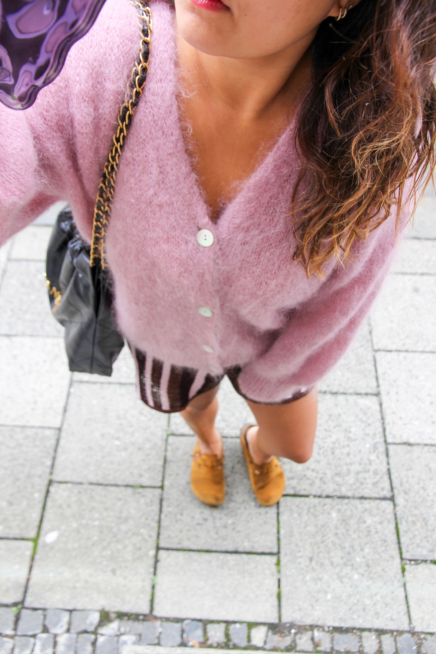 Strickjacke Polly | Mauve