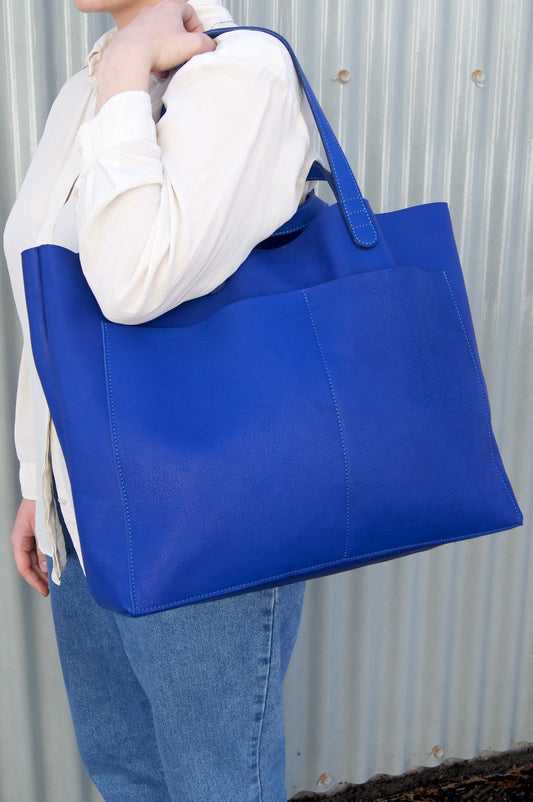 Petit Mai Shopper – Blau Aufgeweckt