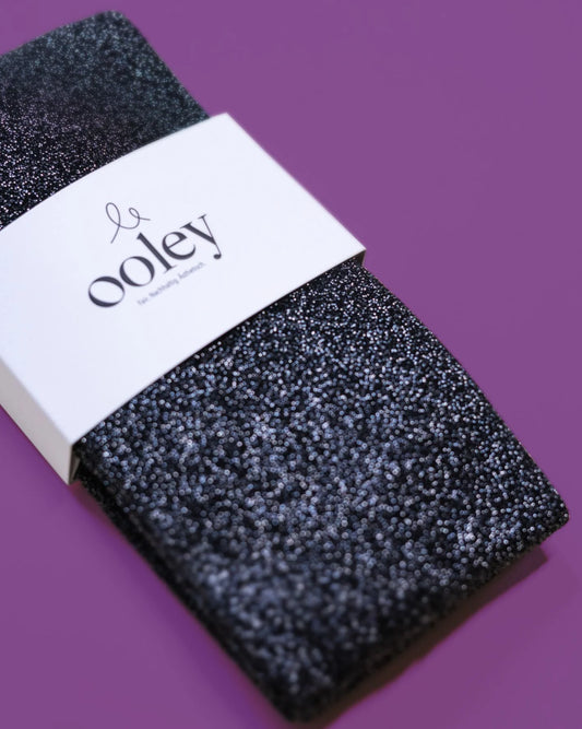 Ooley Glitzer Strumpfhose | Electra Black Aufgeweckt
