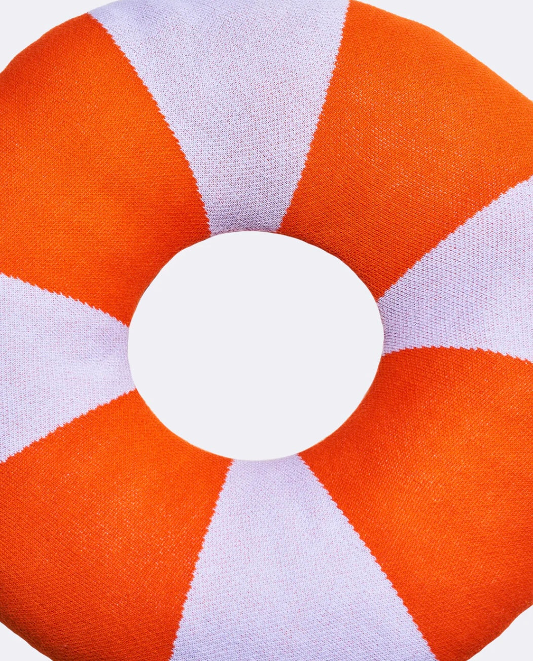 Aufgeweckt Kissen | Donut | orange Aufgeweckt