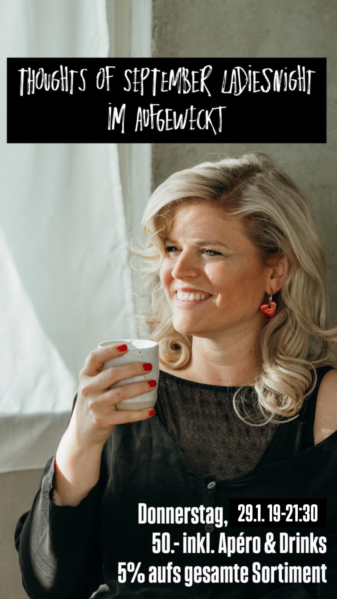thoughts of september Thoughts of September Ladiesnight | 29. Januar 2026 Aufgeweckt