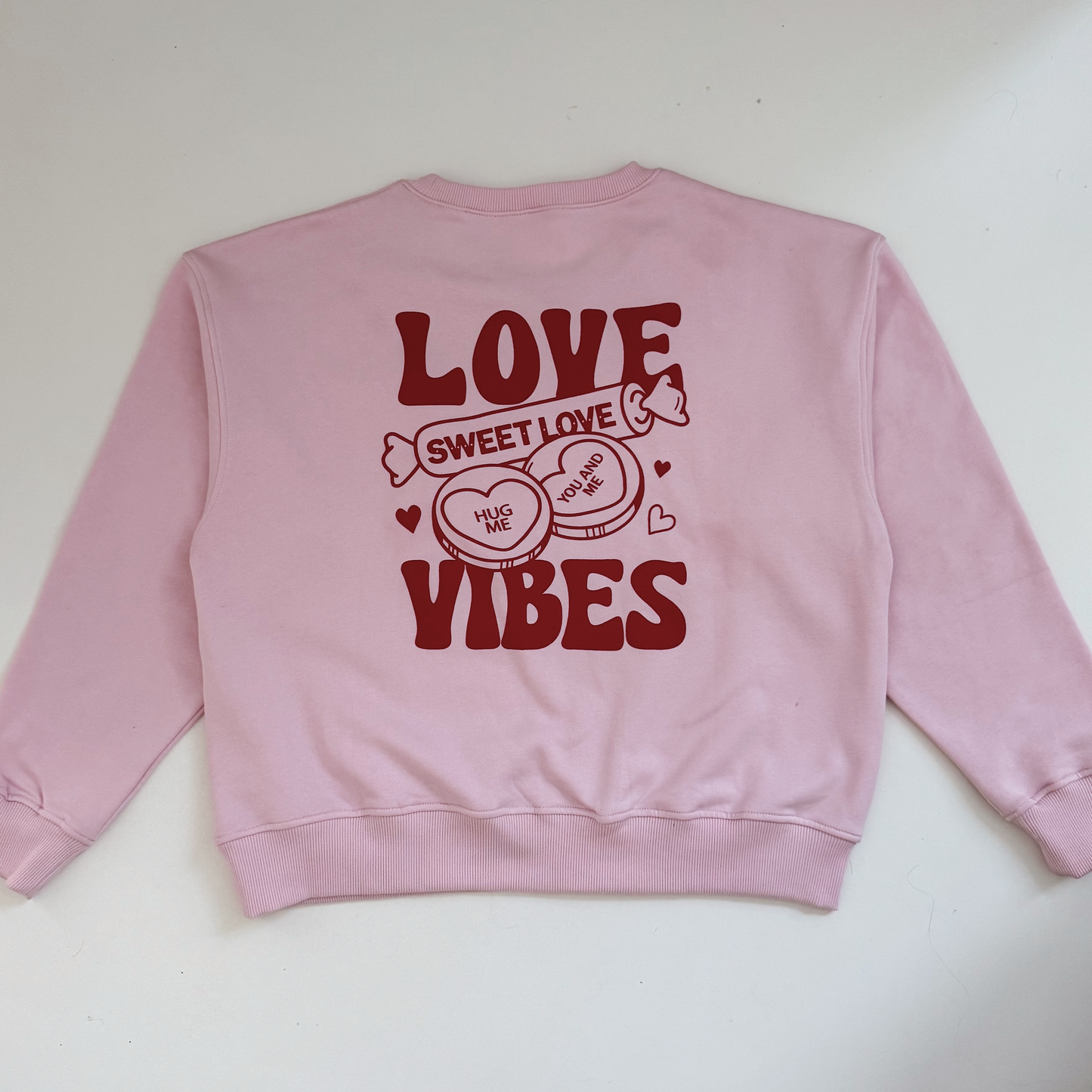Women Sweater love vibes