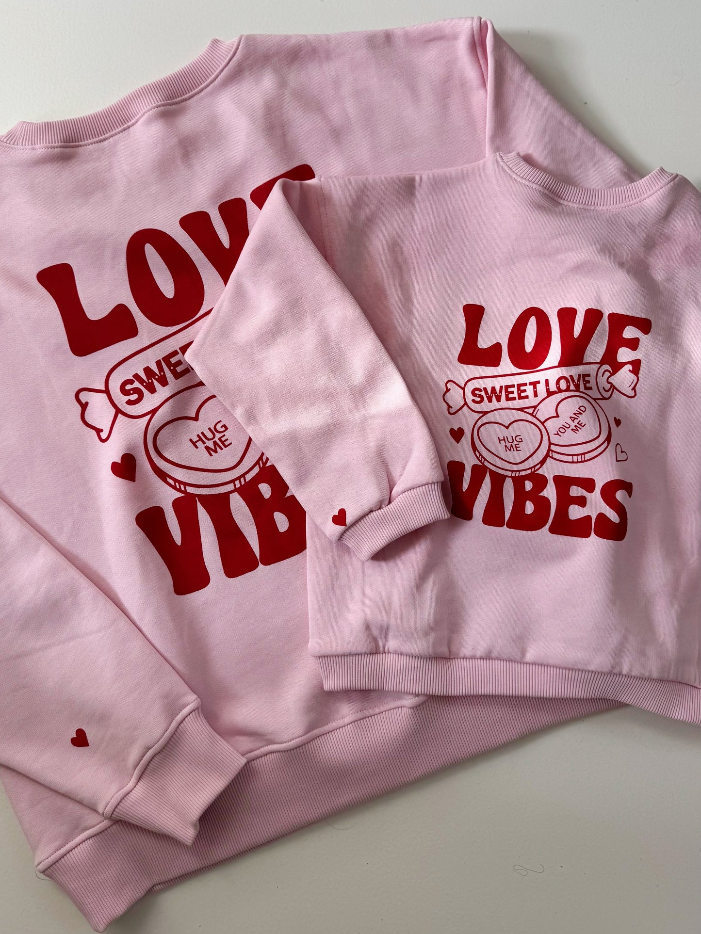 Women Sweater love vibes