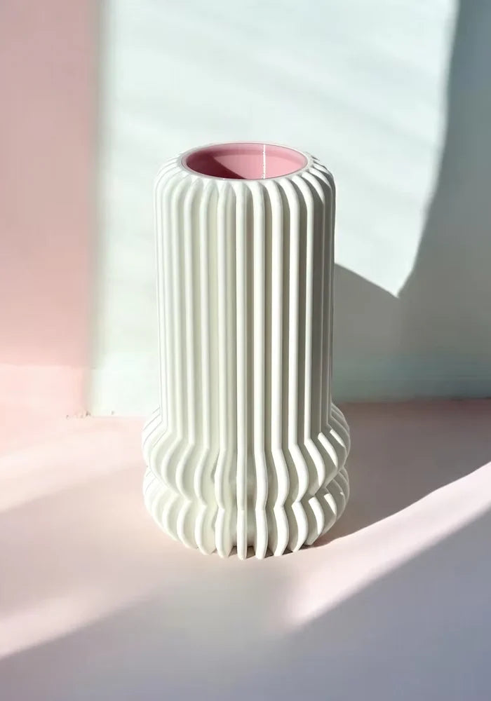 Pink Stories Vase | Whimsy 150% Snow Aufgeweckt