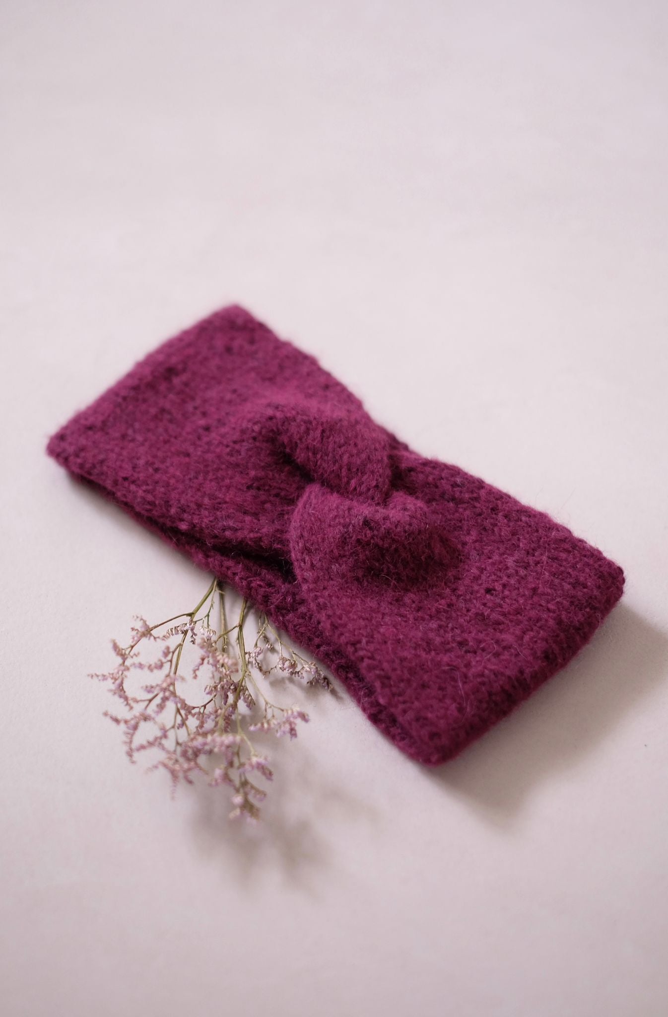 yep. I am handmade Stirnband – Bordeaux Aufgeweckt