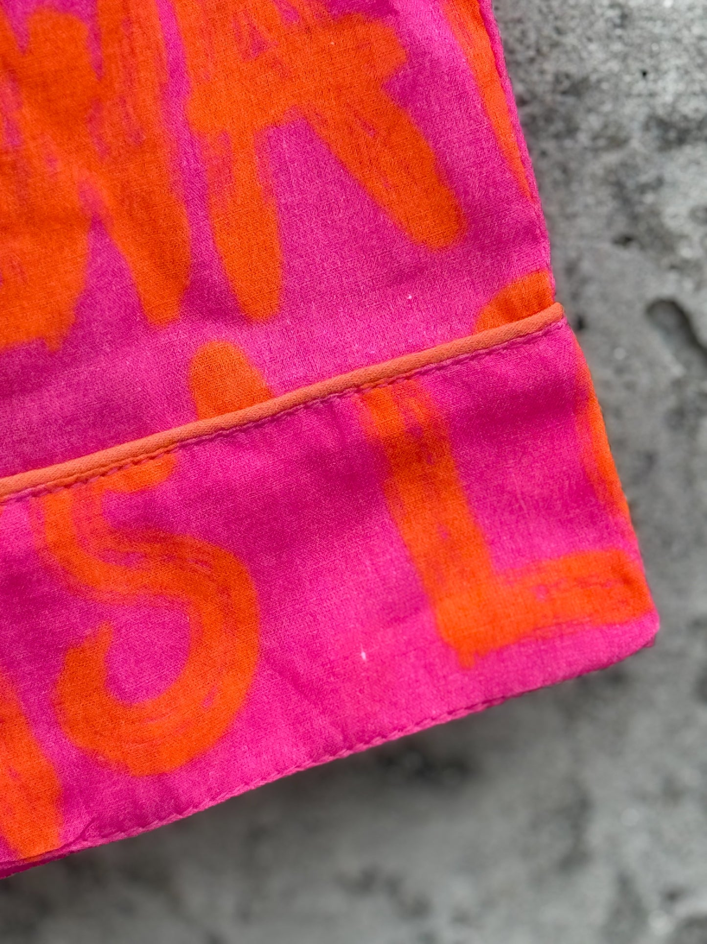 Chaaval Pyjama Orange auf Pink Aufgeweckt