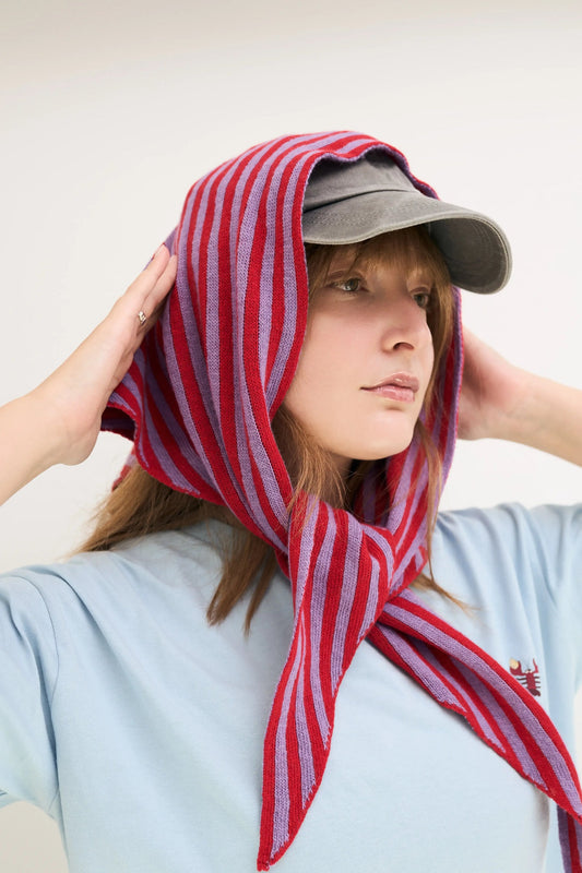 Happymess Wollschal | Berry Bloom | Vorbestellung Lieferung Mitte November Aufgeweckt