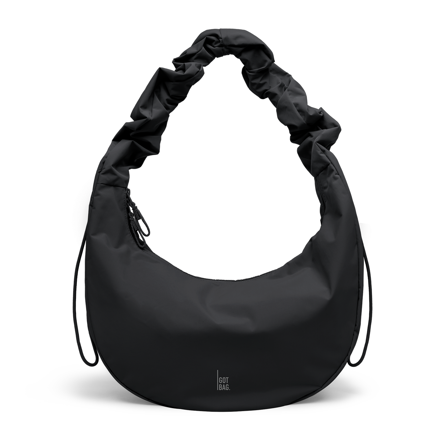 GOT BAG Moon Bag Ruffle | Black Monochrome Aufgeweckt