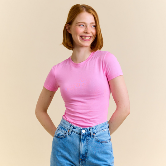 Popeia Tight T-Shirt | pink Aufgeweckt