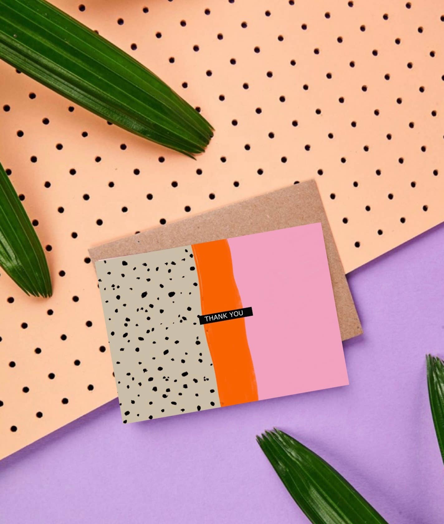 Ute Arnold / Hej.Ibiza Postkarte | Thank you dots Aufgeweckt