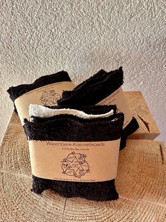 Kim Shania Itten Waschbare Kosmetikpads – Set à 5 Aufgeweckt