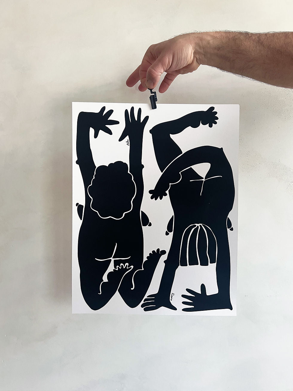 WOW Illustrations Asha And Kiana Aufgeweckt