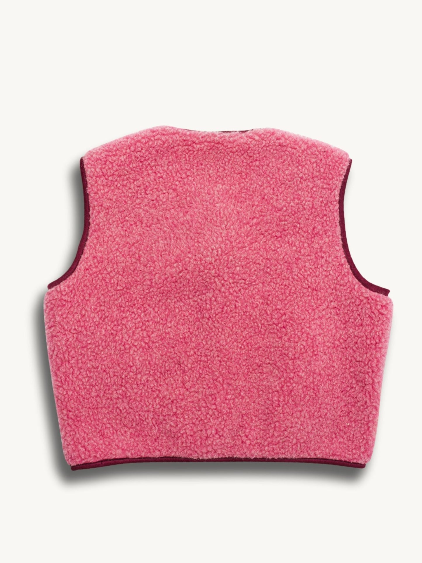 Happy Mess Merino Weste | Dusty Pink Aufgeweckt