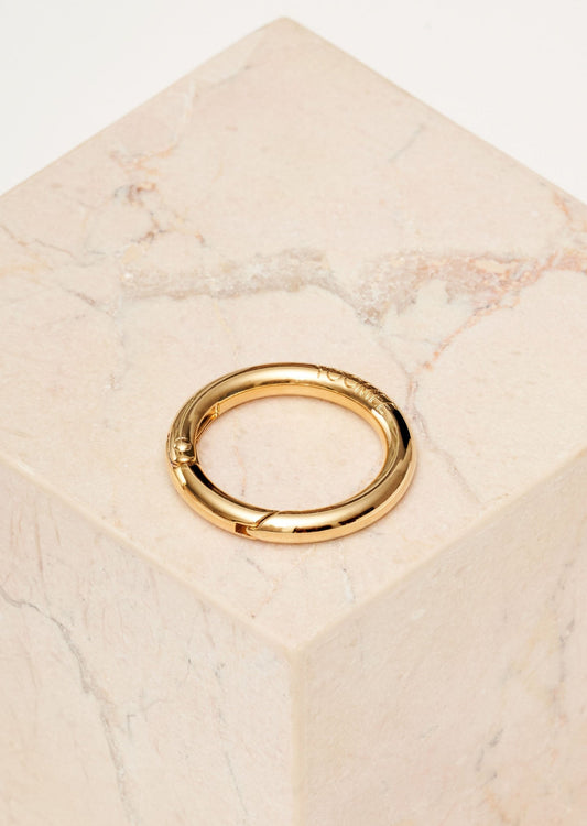 YOOMEE Classic Carabiner – Circle Gold Aufgeweckt