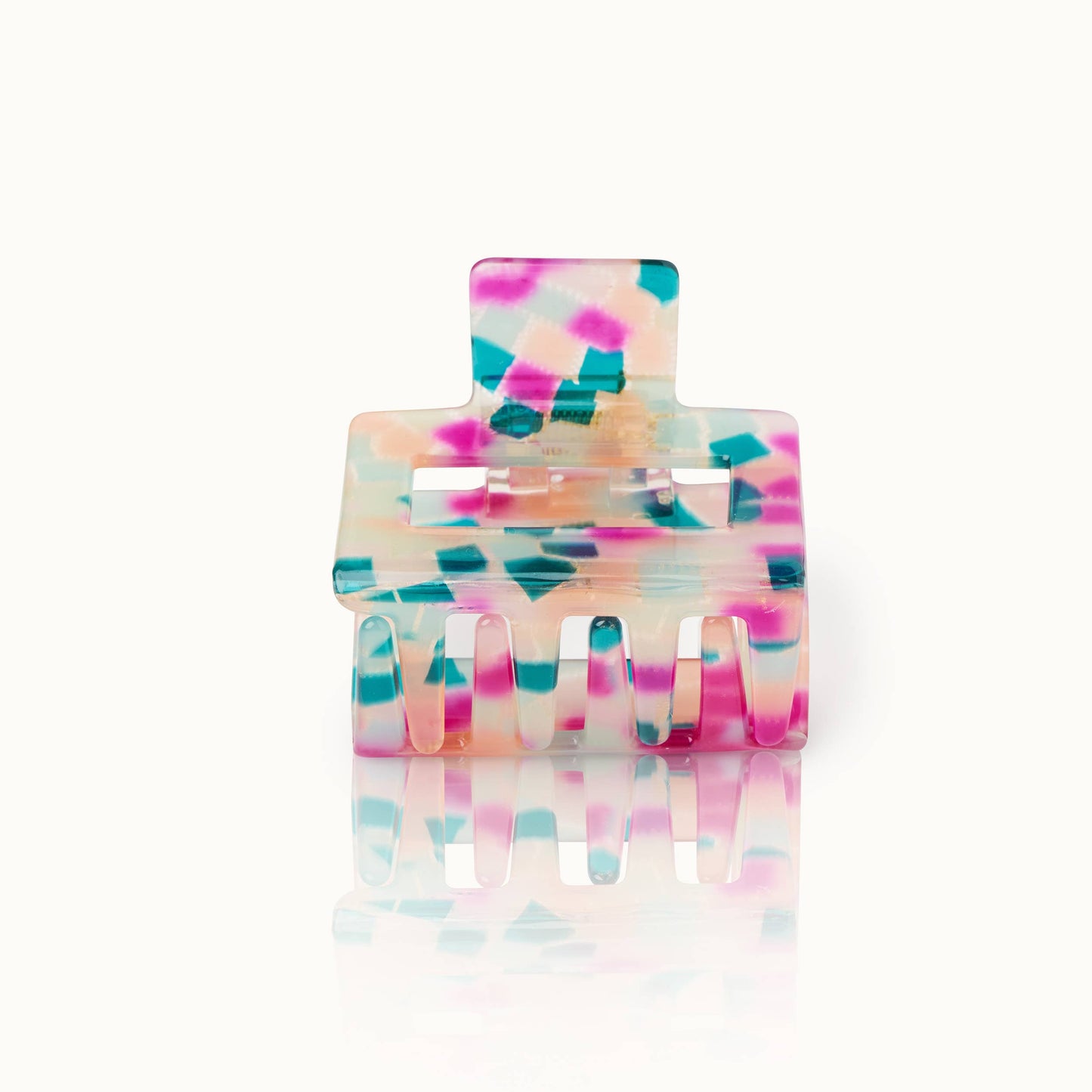 by Vivi. Haarspange Quadrat Jelly Aufgeweckt