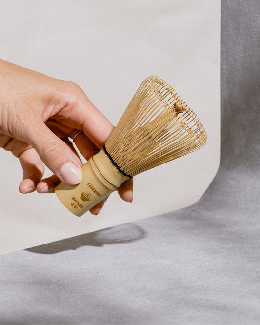 Ceremony Matcha Bambus Matcha-Schneebesen (Chasen) Aufgeweckt