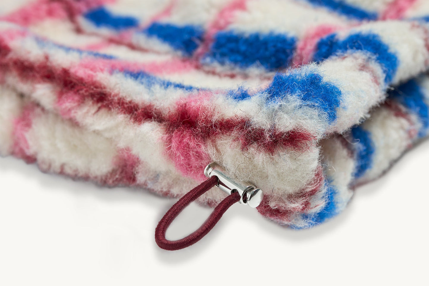 Happymess Merino Jacke | Pink & Cobalt Aufgeweckt