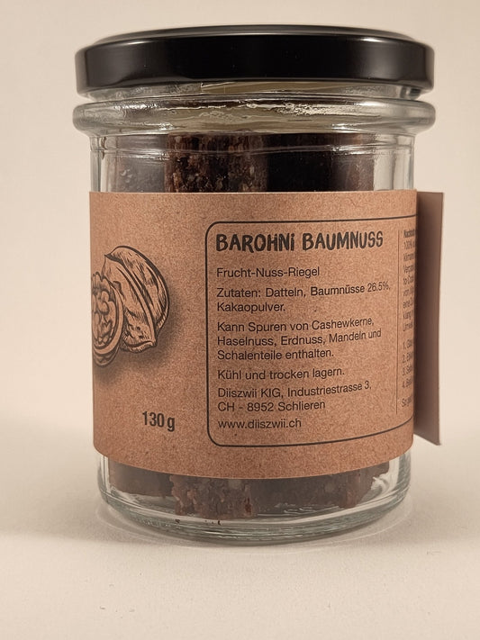 Diiszwii Baumnuss Frucht-Nuss Riegel Aufgeweckt