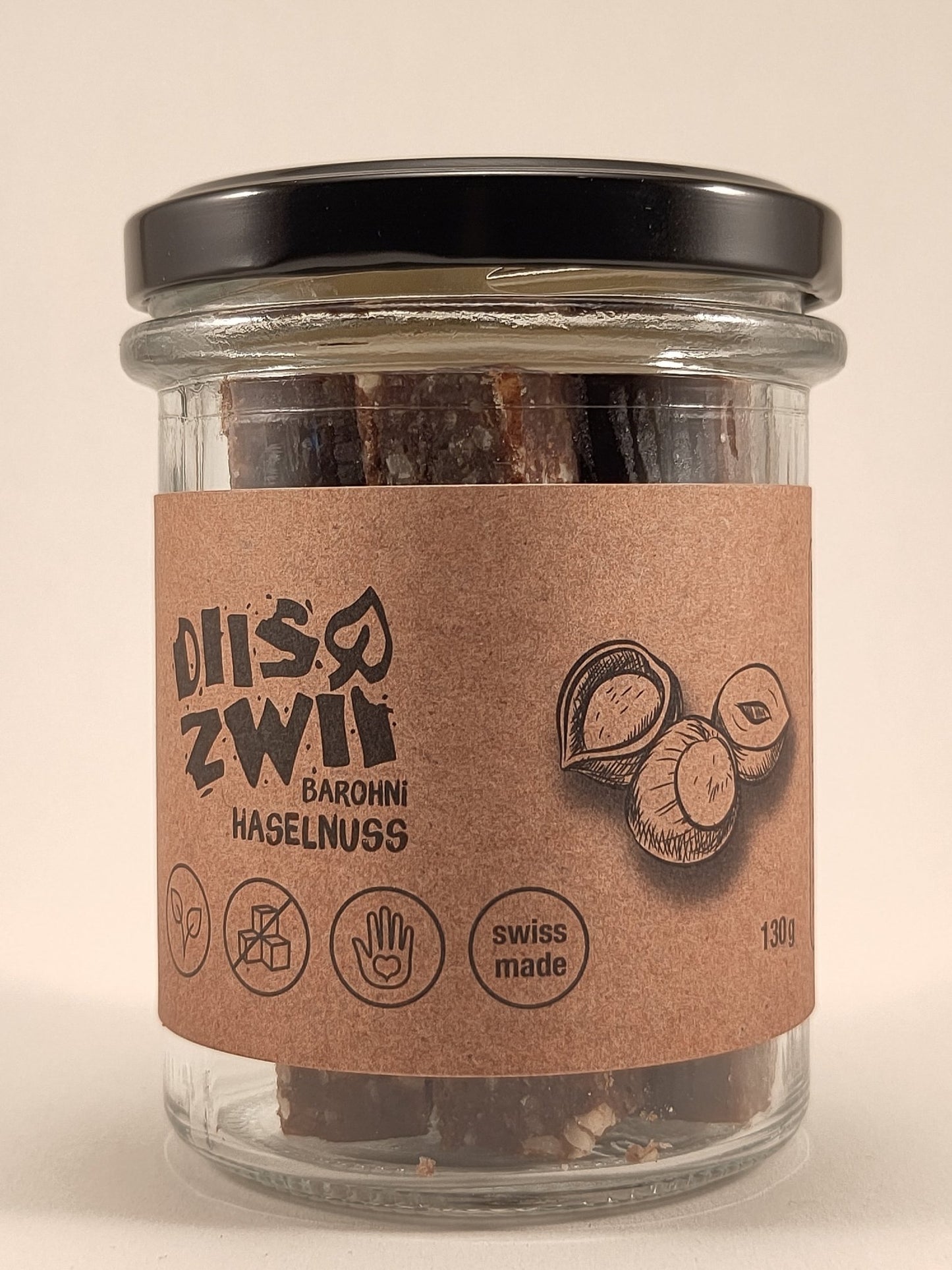 Diiszwii Haselnuss - Frucht-Nuss Riegel Aufgeweckt