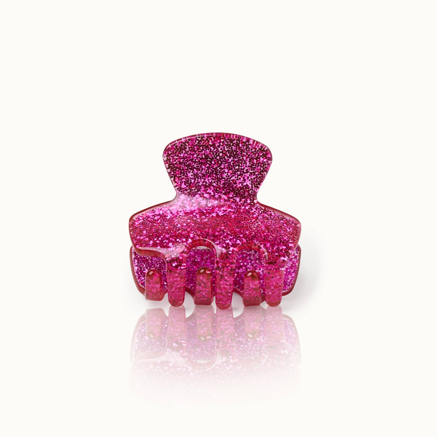 by Vivi. Haarspange Klein Rosa Glitzer Aufgeweckt