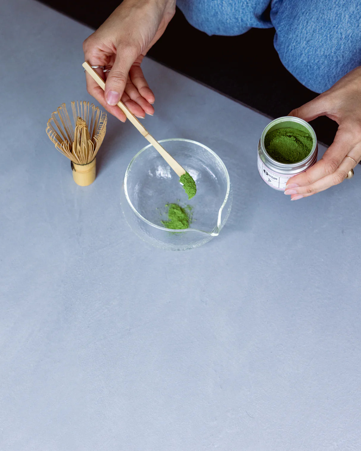 Ceremony Matcha Glas-Matcha-Schale Aufgeweckt